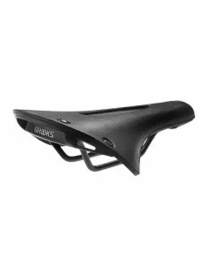 Brooks Sattel Cambium C19 CARVED ALL WEATHER, Schwarz Mit Aussparung