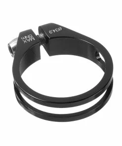 Ergotec Sattelklemme, Super Light/31.8 Schwarz-anodisiert