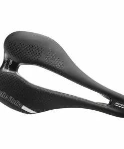 Selle Italia SLR BOOST Lady SuperFlow L, Ti316 Rail 7mm, Schwarz