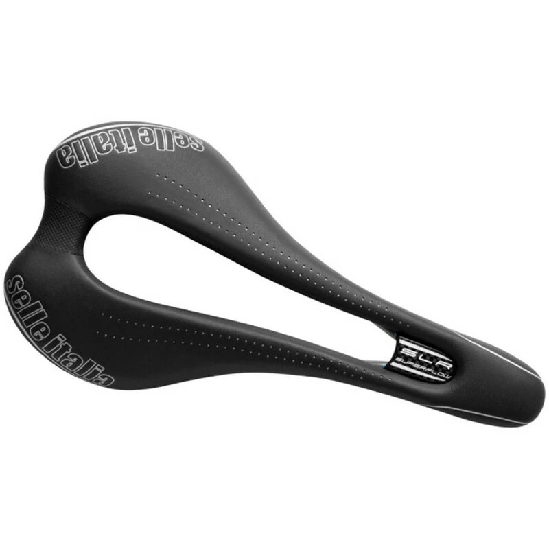 Selle Italia SLR Superflow L, Ti316 Rail 7mm, Schwarz 3 Selle Italia SLR Superflow L, Ti316 Rail 7mm, Schwarz