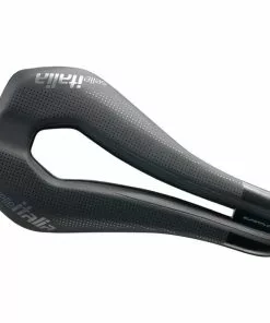 Selle Italia WATT Gel Superflow, Ti316 Rail 7mm, Schwarz