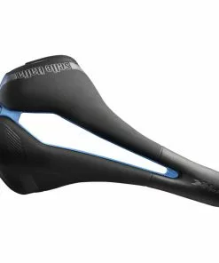 Selle Italia X-LR E-Bike Superflow L, Ti316 Rail 7mm, Fibra-Tek, Schwarz-blau