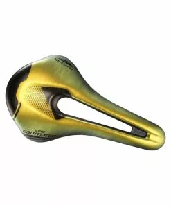 Selle SanMarco SHORTFIT 2.0 Open-Fit Racing Wide, Xsilite, L3, Iridescent Gold