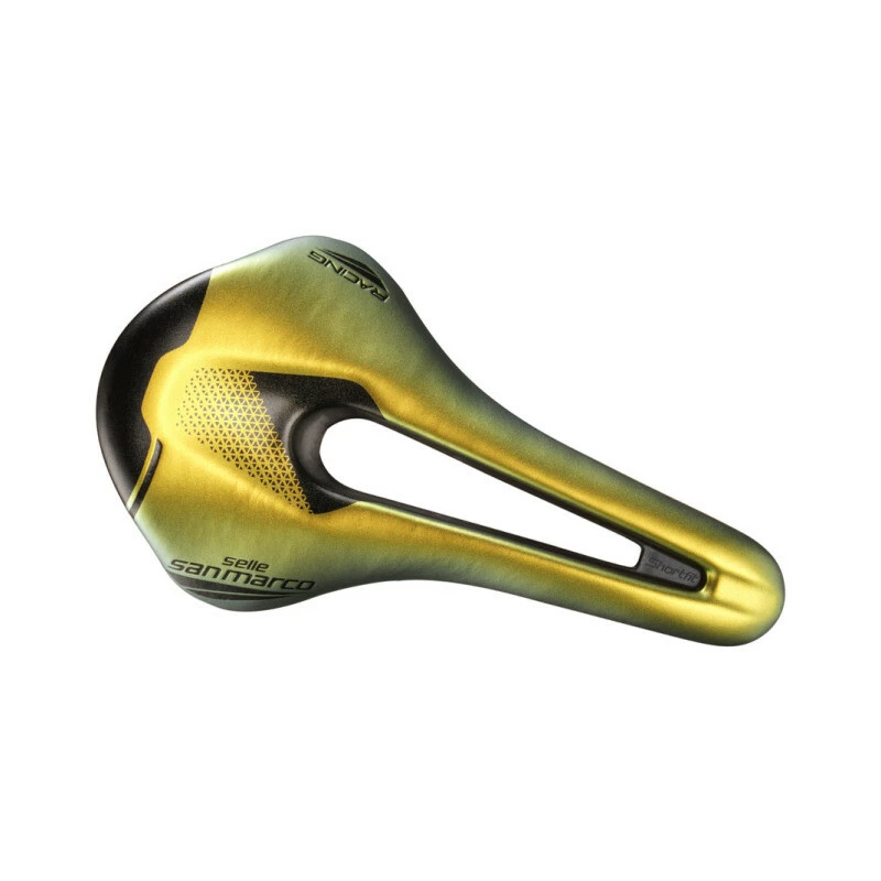 Selle SanMarco SHORTFIT 2.0 Open-Fit Racing Wide, Xsilite, L3, Iridescent Gold 3 Selle SanMarco SHORTFIT 2.0 Open-Fit Racing Wide, Xsilite, L3, Iridescent Gold