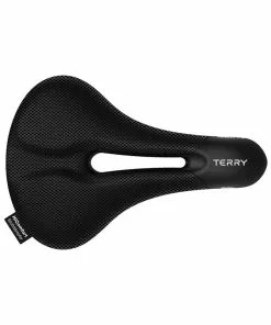 Terry Sattel Fisio ClimaVent Gel Max Lady Mit &Ouml;ffnung Black