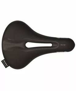 Terry Sattel Fisio Flex Gel Max Lady Mit &Ouml;ffnung Black