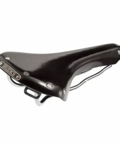 Brooks Sattel B15 SWALLOW STEEL, Schwarz