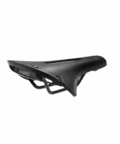 Brooks Sattel Cambium C19 CARVED ALL WEATHER, Schwarz Mit Aussparung