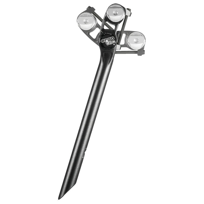 Ergotec Sattelstütze, FUTURA 27.2 X 400mm Versatz:-10°/+50° L4 AL6061 Black-sand L4 3 Ergotec Sattelstütze, FUTURA 27.2 X 400mm Versatz:-10°/+50° L4 AL6061 Black-sand L4