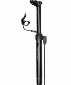 Ergotec Sattelst&uuml;tze, UP&amp;DOWN RC 31.6 X 400mm Versatz:21 Hyd.Hub:125 AL6061 Schwarz L6