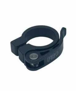 PRO Sattelklemme Road/MTB Alu Mit Schnellspanner 31.8 Mm Schwarz