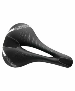 Selle Italia Lady Gel Flow S, Manganese Tube 7mm, Schwarz