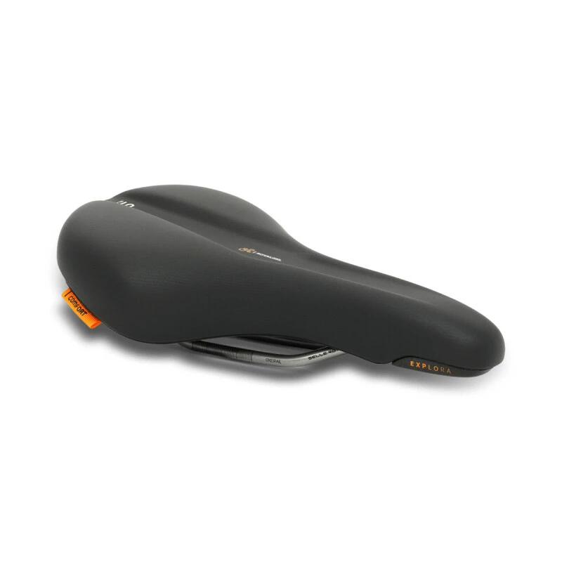 Selle Royal Explora Moderate Sattel, 60°, Moderate, Royalgel, Ergonomic Channel Black Soft Touch Durango With All Terrain Comfort Label 4 Selle Royal Explora Moderate Sattel, 60°, Moderate, Royalgel, Ergonomic Channel Black Soft Touch Durango With All Terrain Comfort Label – Bild 2